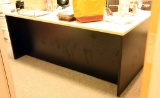 Lot #1330 - Commercial “L” shaped office desk (29” x 71”x 84”) with two drawer underfile storage