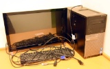 Lot #1474 - Dell Optiplex 390 Desktop computer with Acer T231H monitor and keyboard (comes on