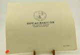 (~65) Boone and Crockett Club Conservation stamp prints all are 1982 Whitetail Deere by Bob Kuhn