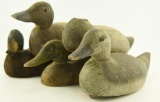 (5) Vintage Factory Decoys in various sizes and species (as is)