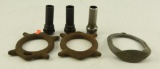 (3) Vintage Decoy Weights (3) shotgun chokes