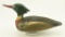 Lot #149 - American Merganser drake decoy in original paint Branded CWW on underside