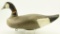 Lot #165 - Upper Bay Canada Goose Decoy branded “F” on underside (missing chunk of wood from neck,