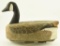 Lot #220 - Cork Body Canada Goose decoy (chunk missing from tail) 20”