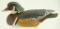 Lot #305 - Don Briddell, PA Miniature carved Wood Duck drake signed and dated on underside 1978