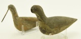 Lot #126 - Late 19th Century Yellowlegs shore bird decoy (missing bill) A51.0175, and Crude Form