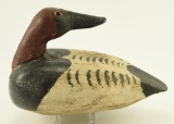 Lot #151 - Crudely made preening Canvasback decoy unsigned