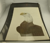 Lot #16 - (2) Large Bald Eagle prints by Robin Hill  #51/350, 152/350 (25” x 33”), (2) Large