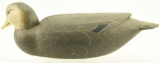 Lot #172 - C.R. Drescher Black Duck with turned head signed on underside and dated 1986 CPH9 A13