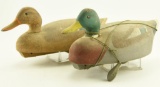 Lot #174 - Pair of Wildfowler, Point Pleasant NJ Mallards hen and drake with gunning wear and