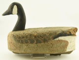 Lot #220 - Cork Body Canada Goose decoy (chunk missing from tail) 20”