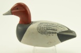Lot #239 - Bernie White Hoopers Island, MD ½ size carved Redhead decoy