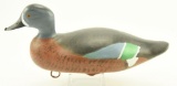 Lot #242 - Jobes Family Blue Wing Teal drake decoy original paint