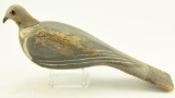 Lot #248 - English Wood Pigeon with red glass eyes original paint 14” A64 CPH038