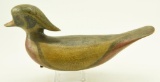 Lot #250 - Peter M. Palumbo 2002 Wood Duck Drake in primitive form and paint