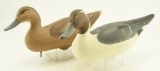 Lot #269 - Pair of John H. Clarke, Havre de Grace, MD 1990 Pintails hen and drake each signed on