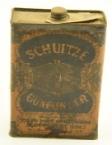 Lot #295 - E.I. Dupont and Company Wilmington DE Schultze Gunpowder tin with original label