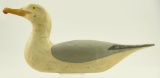Lot #313 - 1994 Bob Booth, Chincoteague Island VA carved sea gull decoy signed and dated on