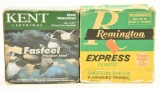 Lot #32 - (1) box of Remington 12 gauge 2 ¾” 7 ½ shot, (1) box of Kent 12 gauge 2 ¾” #6 shot