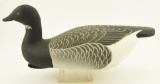 Lot #86 - Hand carved Fat Body Brant decoy in original paint unsigned 16” with rigging strap