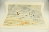 Lot #93 - (2) unframed copies of “Cornfield Canadas” by Lemuel T. Ward S/N 619/750, 685/750, WM-