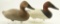 Lot #356 - Pair of 1966 Madison Mitchell, Havre de Grace, MD Canvasbacks  drake and hen both
