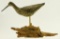 Lot #365 - Peter Pawmgo 1992 Greater Yellowlegs standing model decoy on driftwood 13” high