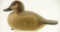 Lot #366 - F. Jennings, New Jersey carved Ruddy Duck decoy branded Jennings