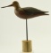 Lot #370 - F.H. Jennings, New Jersey standing Long Billed Dowitcher branded and signed on