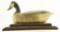 Lot #381 - Shourds Family, Tuckerton New Jersey Canada Goose decoy on stand 17” A51.53