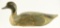 Lot #404 - Crisfield, MD Balsa model Pintail drake . Minor loss of paint and gunning wear to