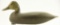 Lot #410 - Early New Jersey Tuckerton Region Black Duck with original tack eyes and gunning wear