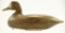 Lot #418 - Early Charlie Birch Willis Wharf, VA Blackhead decoy, cedar body with almost complete