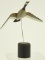 Lot #432 - Paul Nock Salisbury, MD miniature flying Canada Goose signed on underside 5 ½”A146