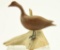 Lot #450 - General H.G. Degarve Onancock, VA miniature carved full body standing Canada Goose on