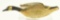 Lot #463 - Miniature carved flying Canada Goose with spread wings (stress cracks to wings)
