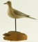 Lot #476 - David Rhodes, Absecon, NJ 1996 Full body standing Dove on driftwood signed and dated
