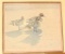 Lot #481 - Large framed Print on board of Three Pintail Drakes signed Don Eckelberry 1968 39” x 33