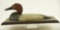 Lot #492 - Early Susquehanna flats cast iron Canvasback drake sink box decoy with custom made