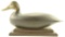 Lot #495 - Barnegat Bay model New Jersey Black Duck, tack eyes, original paint hallow body 17”