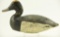 Lot #504 - Hudson Family, Chincoteague, VA Bluebill drake decoy in old working re-paint with