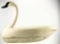 Lot #526 - Large Swan Decoy by J.P. Hand, Car michael New Jersey. Branded on underside JP HAND.