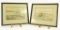 Lot #538 - (2) framed A. B. Frost black and white prints of Goose hunting 10” x 12”