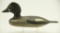 Lot #591 - Stevens Factory Weedsport New York 1860-1880 Goldeneye decoy 14” a truly rare find X
