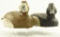 Lot #615 - Pair of New England Blue Bill Decoys hen and drake unsigned in original paint