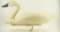 Lot #618 - Ned Mayne New Castle, DE large cork k body Swan decoy with wooden keel signed by Ned