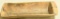 Lot #628 - Large primitive Native American wooden chopped dough bowl 42 ½” x 13 ½”