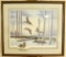 Lot #637 - “Morning Flight” framed print of Wood Ducks signed and number Kevin Snelling 99/300