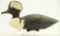 Lot #651 - New England Region hooded Merganser Drake Decoy in early working repaint 14”