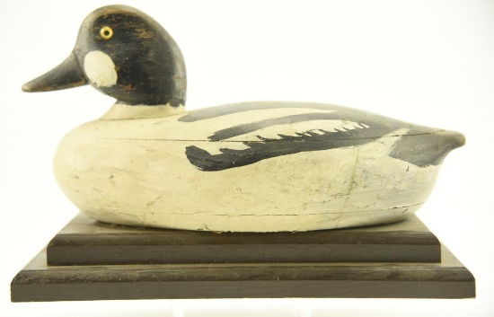 Lot #353 - Early New England model Goldeye drake decoy circa 1890 A51.88